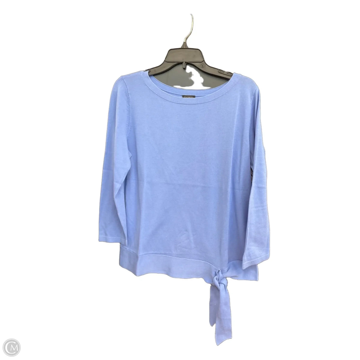Top Long Sleeve By Talbots In Blue, Size: L