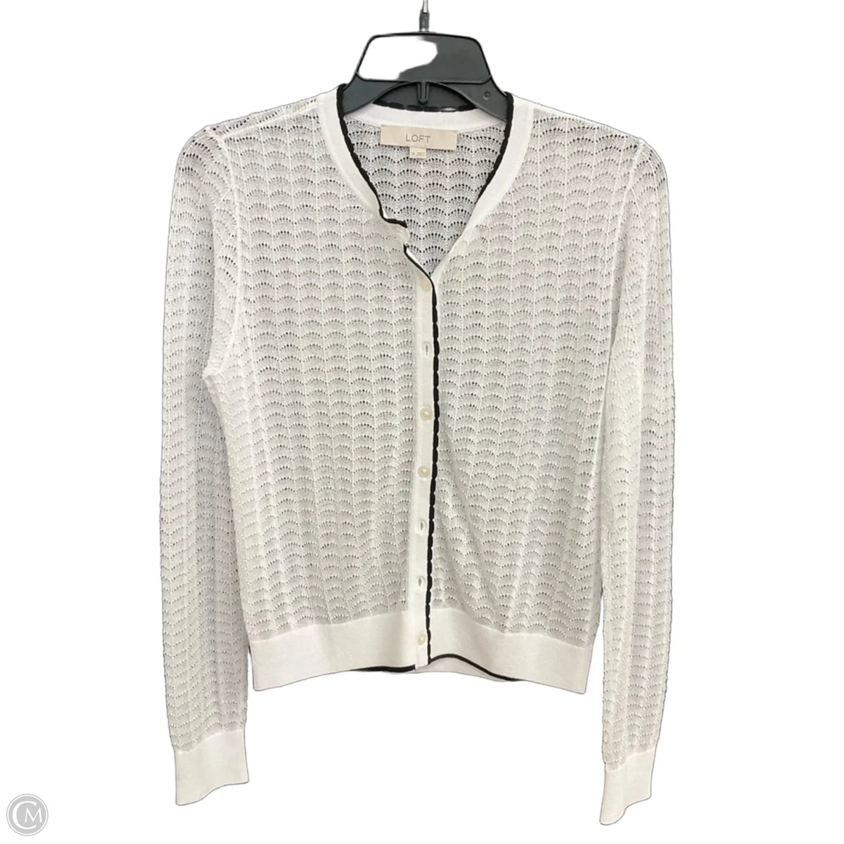 Cardigan By Loft In White, Size: M