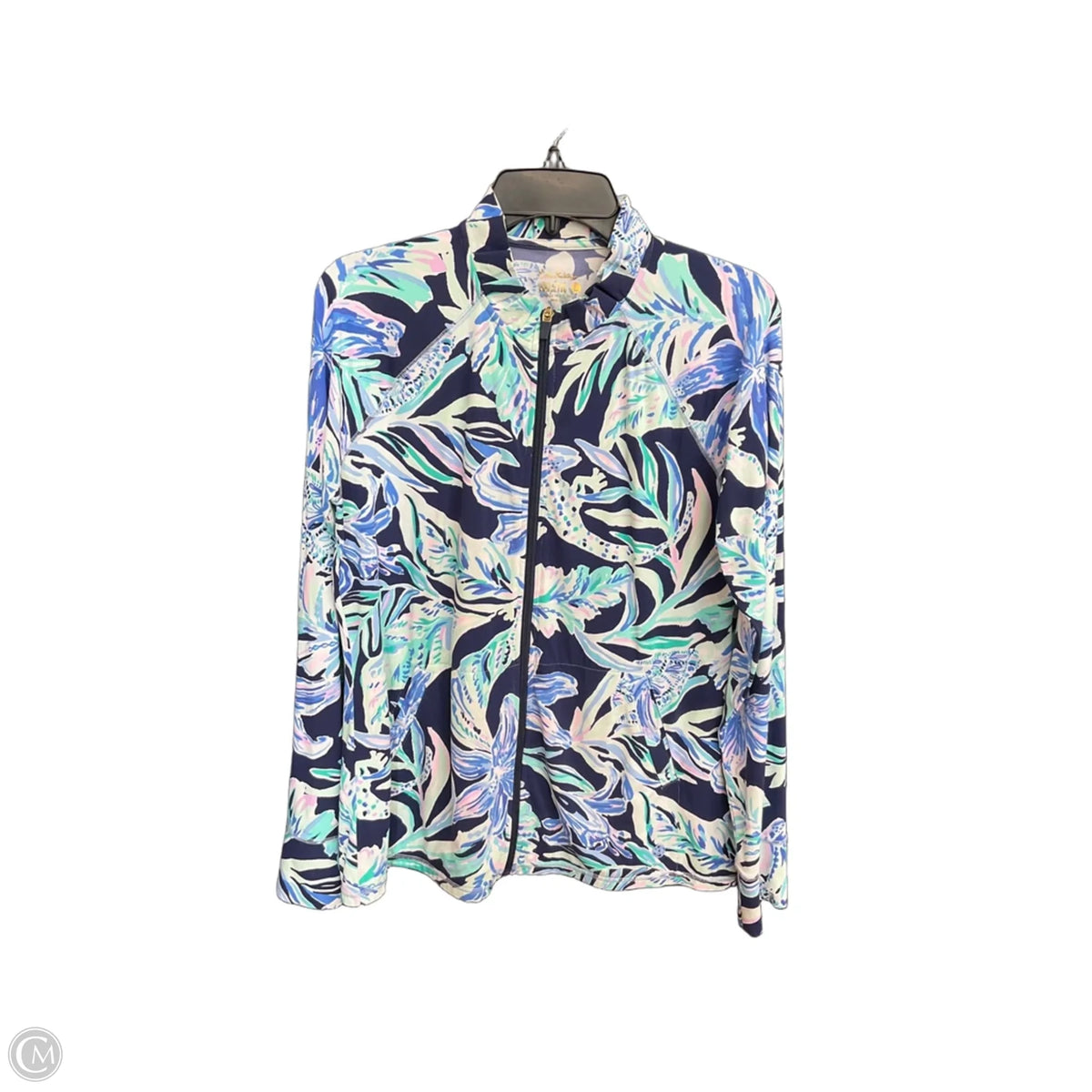 Jacket Designer By Lilly Pulitzer In Blue, Size: L