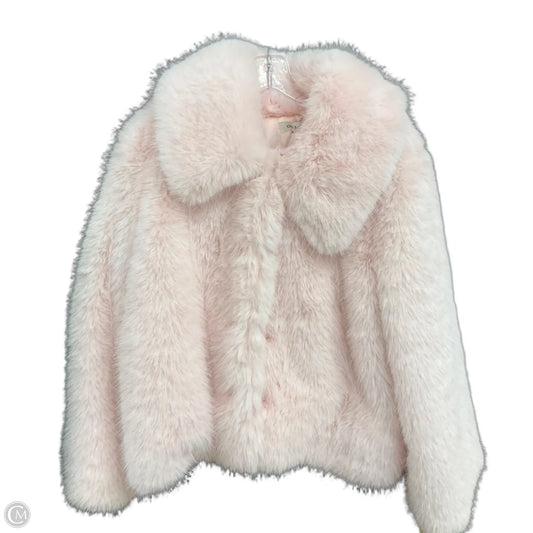 Coat Faux Fur & Sherpa By On 34th In Pink, Size: Xl