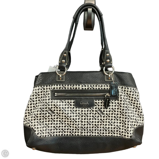 Handbag Designer By Coach, Size: Large