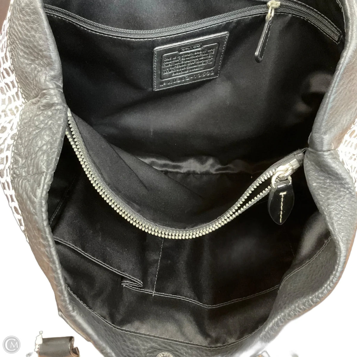 Handbag Designer By Coach, Size: Large
