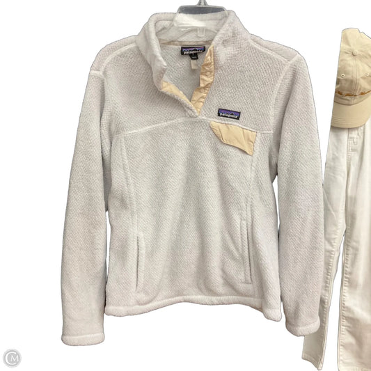 Sweatshirt Collar By Patagonia In Grey, Size: M