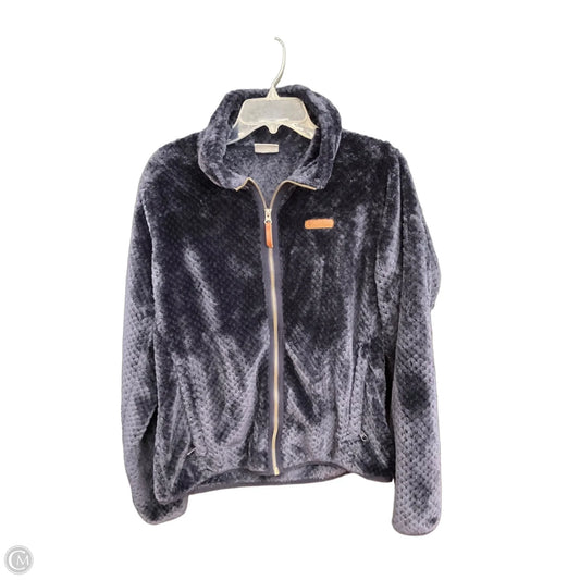 Jacket Fleece By Columbia In Blue, Size: L