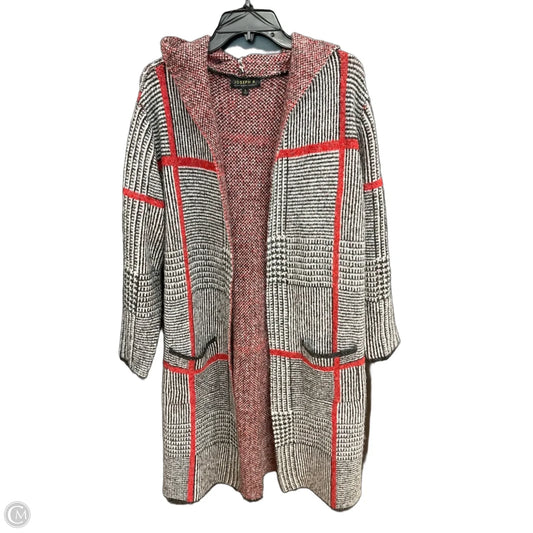 Cardigan By Joseph A. In Striped Pattern, Size: L