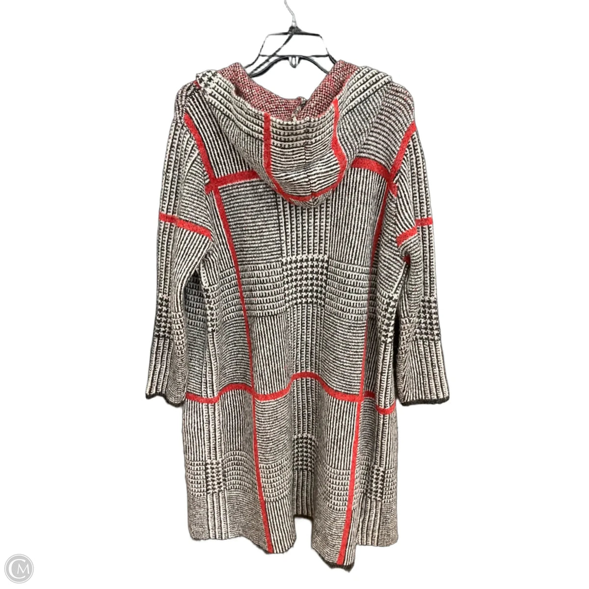 Cardigan By Joseph A. In Striped Pattern, Size: L