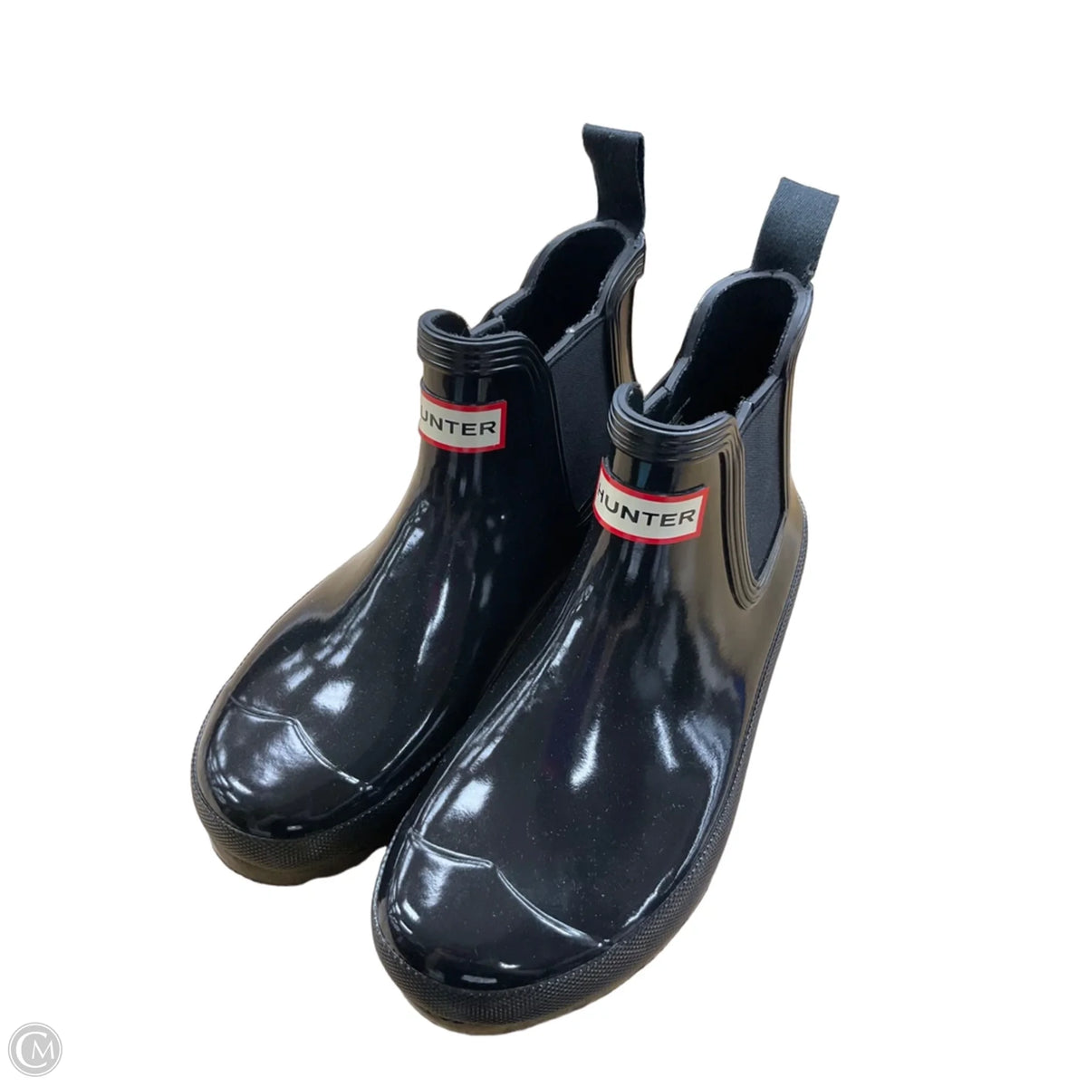 Boots Designer By Hunter In Black, Size: 6
