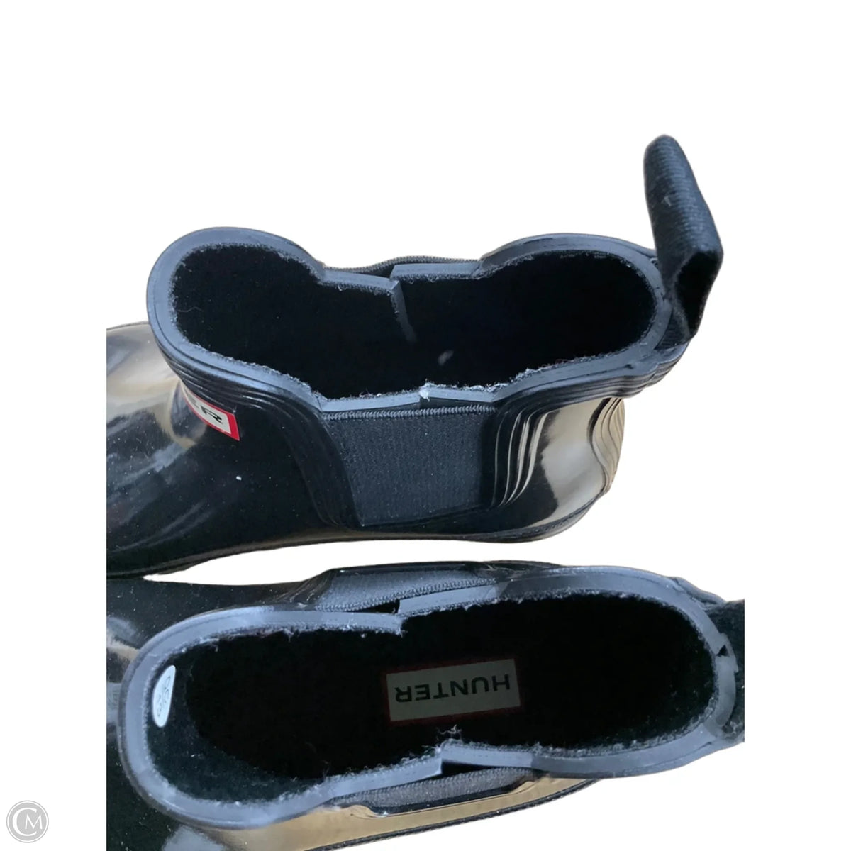 Boots Designer By Hunter In Black, Size: 6