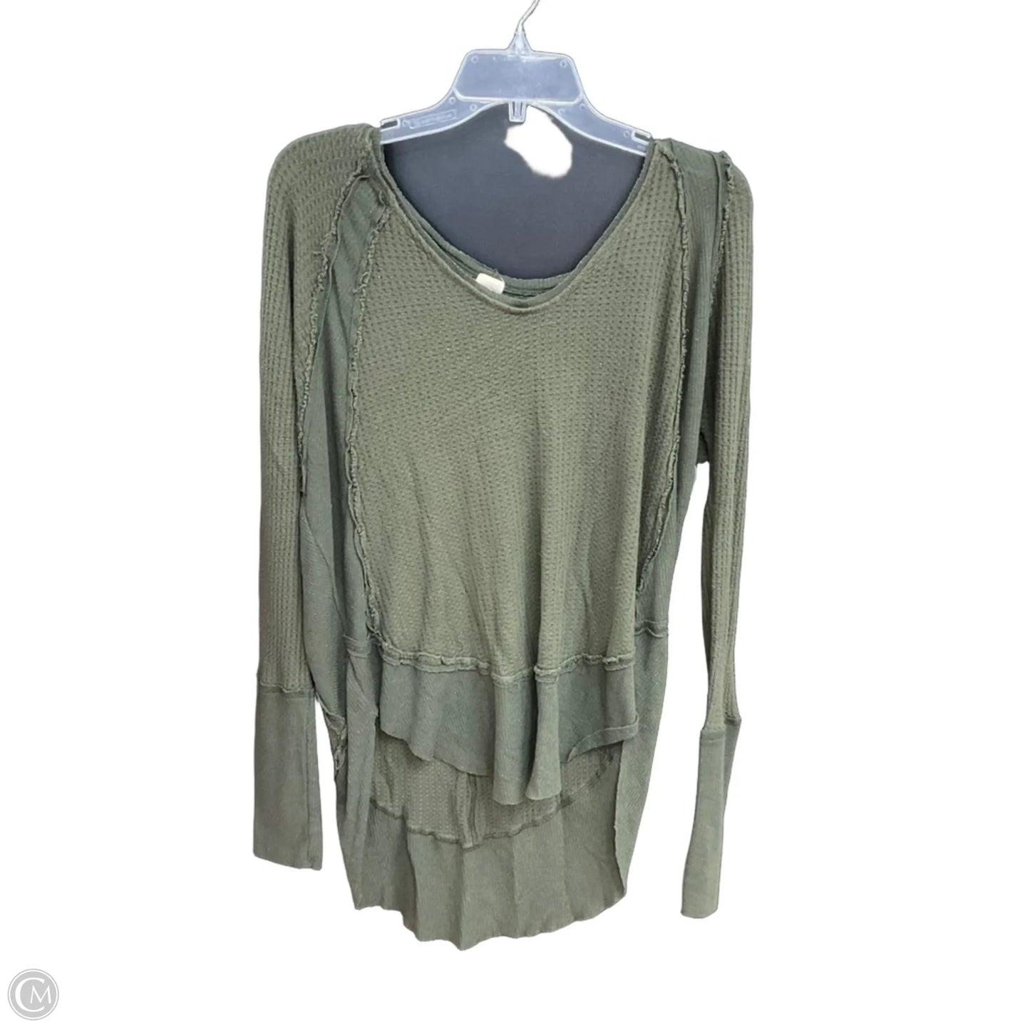 Top Long Sleeve By We The Free In Green, Size: M