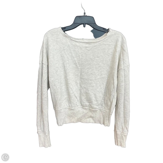 Top Long Sleeve By Maeve In Grey, Size: M