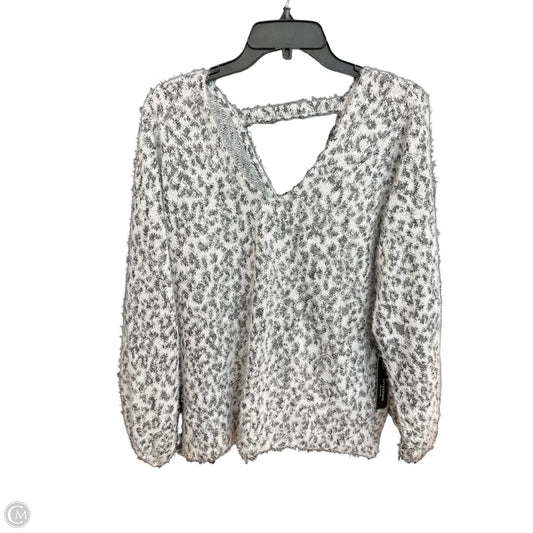 Sweater By Liverpool In Animal Print, Size: M
