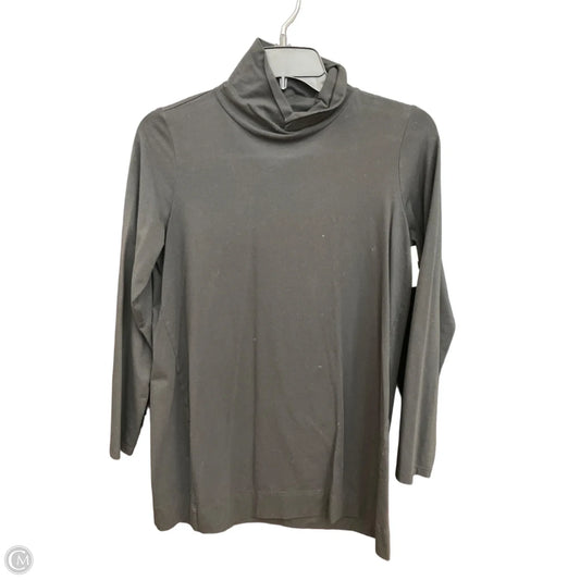 Top Long Sleeve By J. Jill In Black, Size: Sp