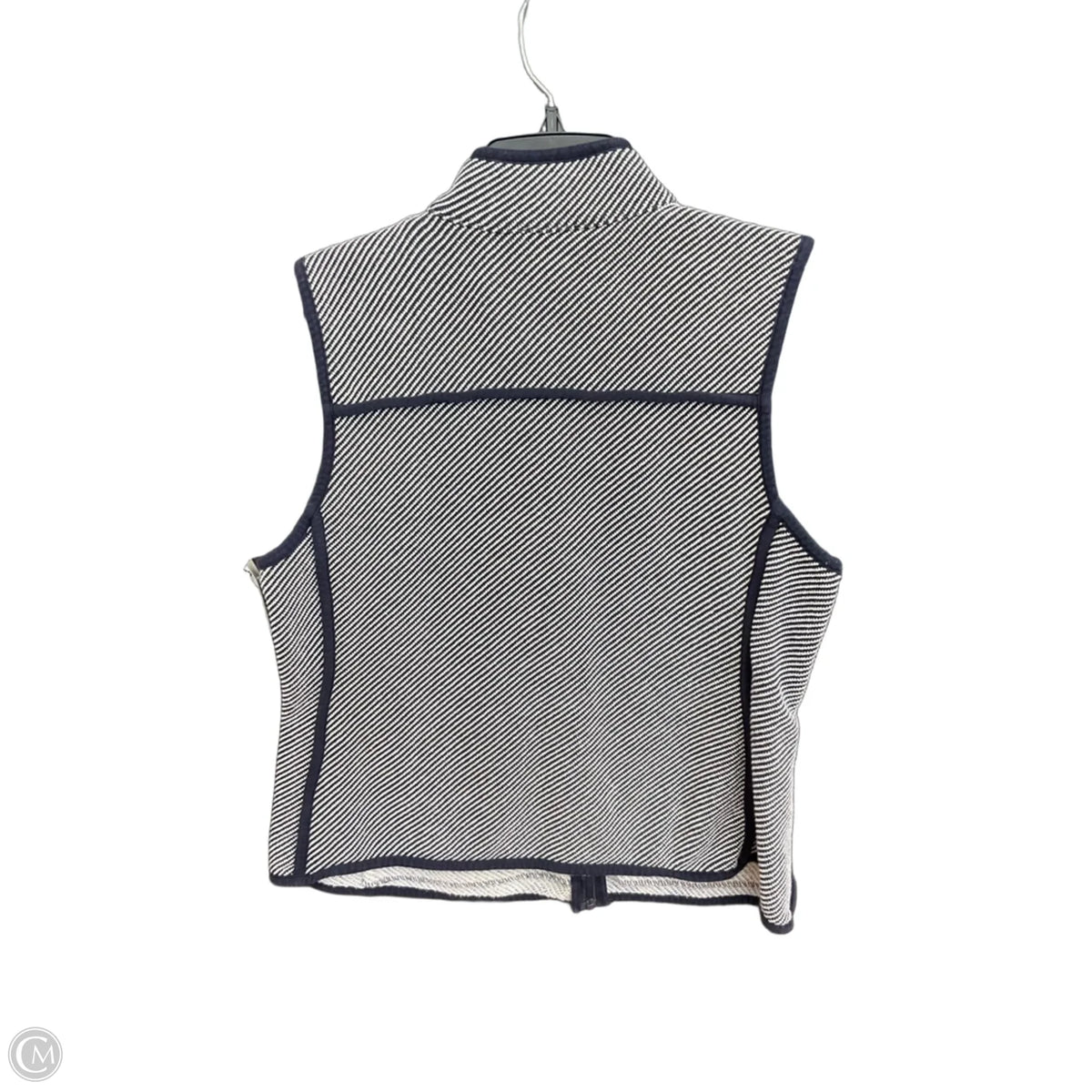 Vest Fleece By Talbots In Blue, Size: Lp