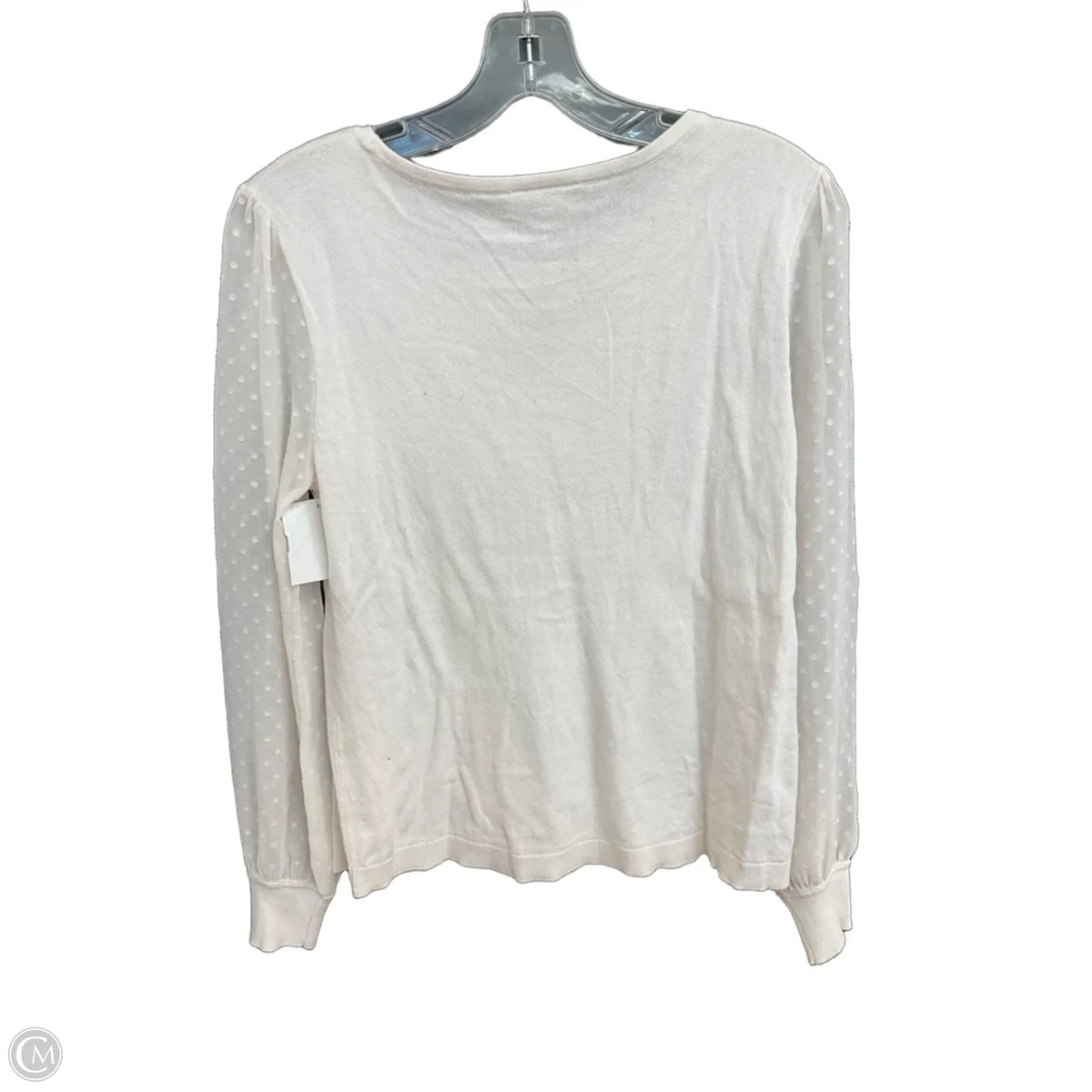 Top Long Sleeve By Loft In Cream, Size: Sp