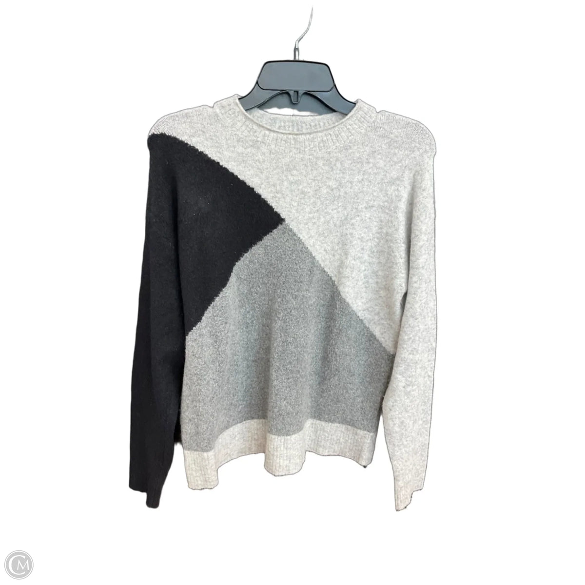 Sweater By J. Crew In Black & Grey, Size: Xs
