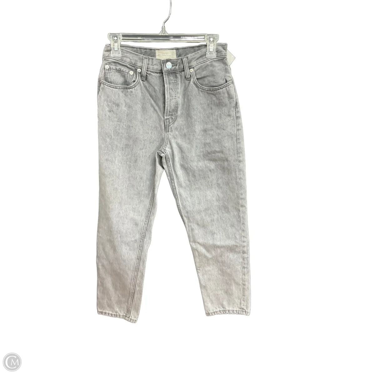 Jeans Straight By Everlane In Grey, Size: 4