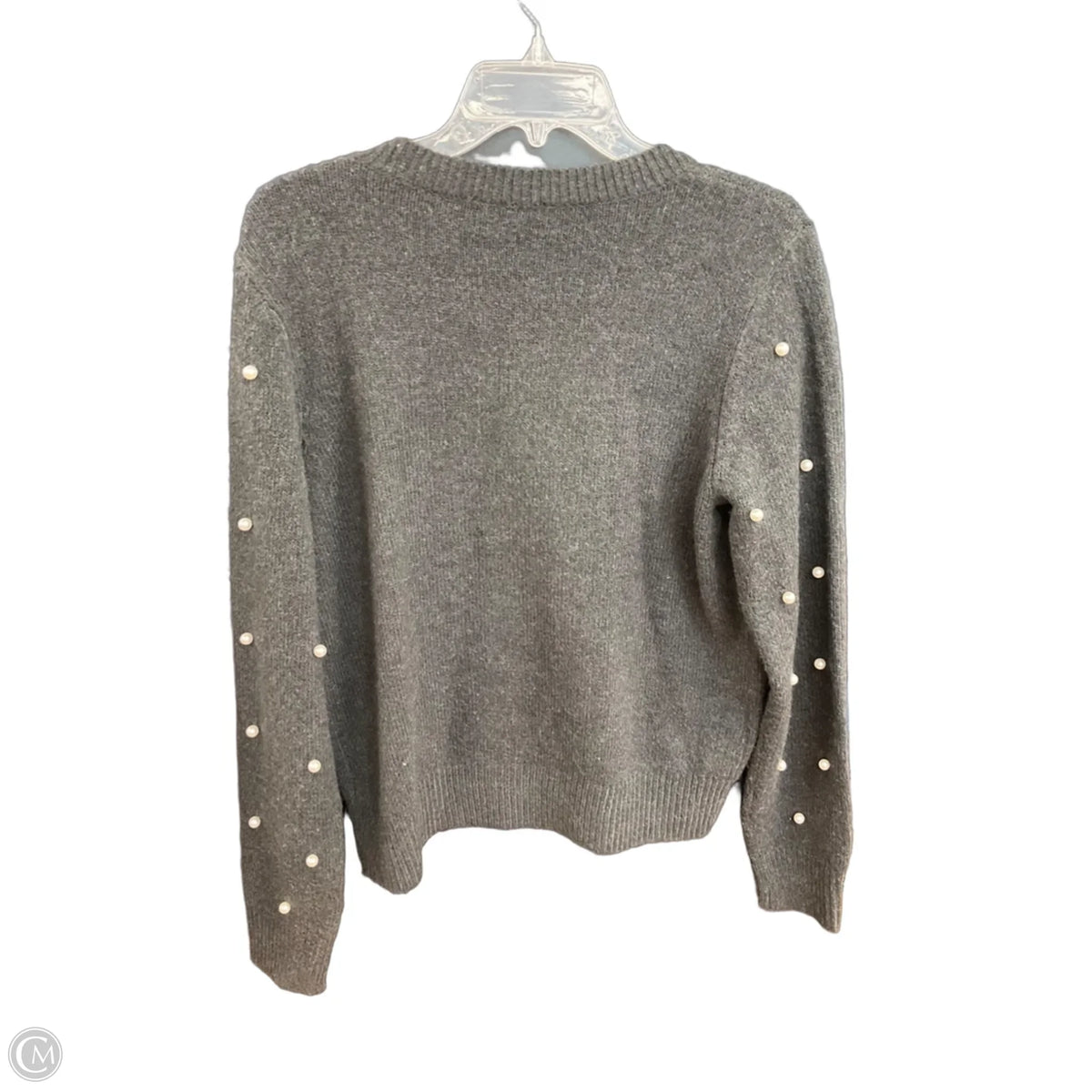 Cardigan By Ann Taylor In Grey, Size: M