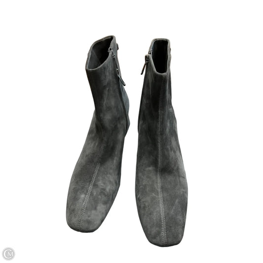 Boots Ankle Heels By Sam Edelman In Grey, Size: 11