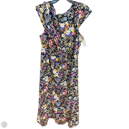 Dress Casual Maxi By Anthropologie In Floral Print, Size: 2x