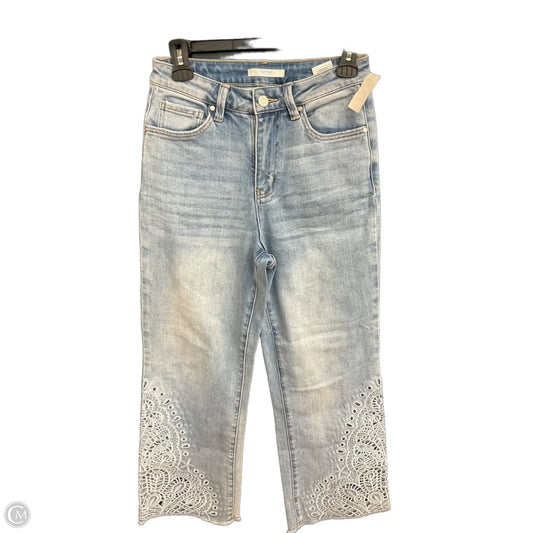 Jeans Wide Leg By Cmb In Blue Denim, Size: 2