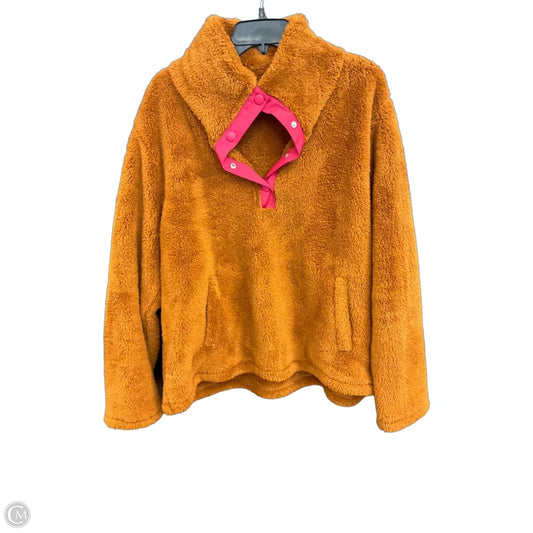 Sweatshirt Collar By J. Crew In Brown, Size: Xxl
