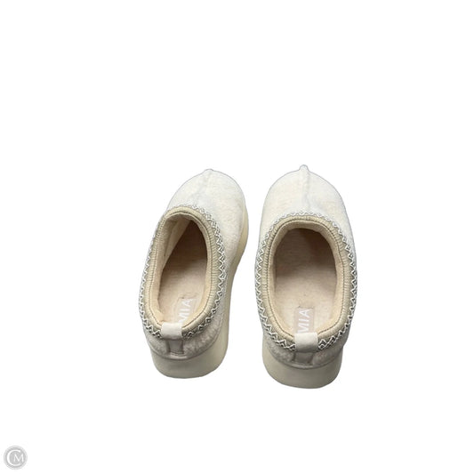 Shoes Sneakers Platform By Mia In Cream, Size: 8