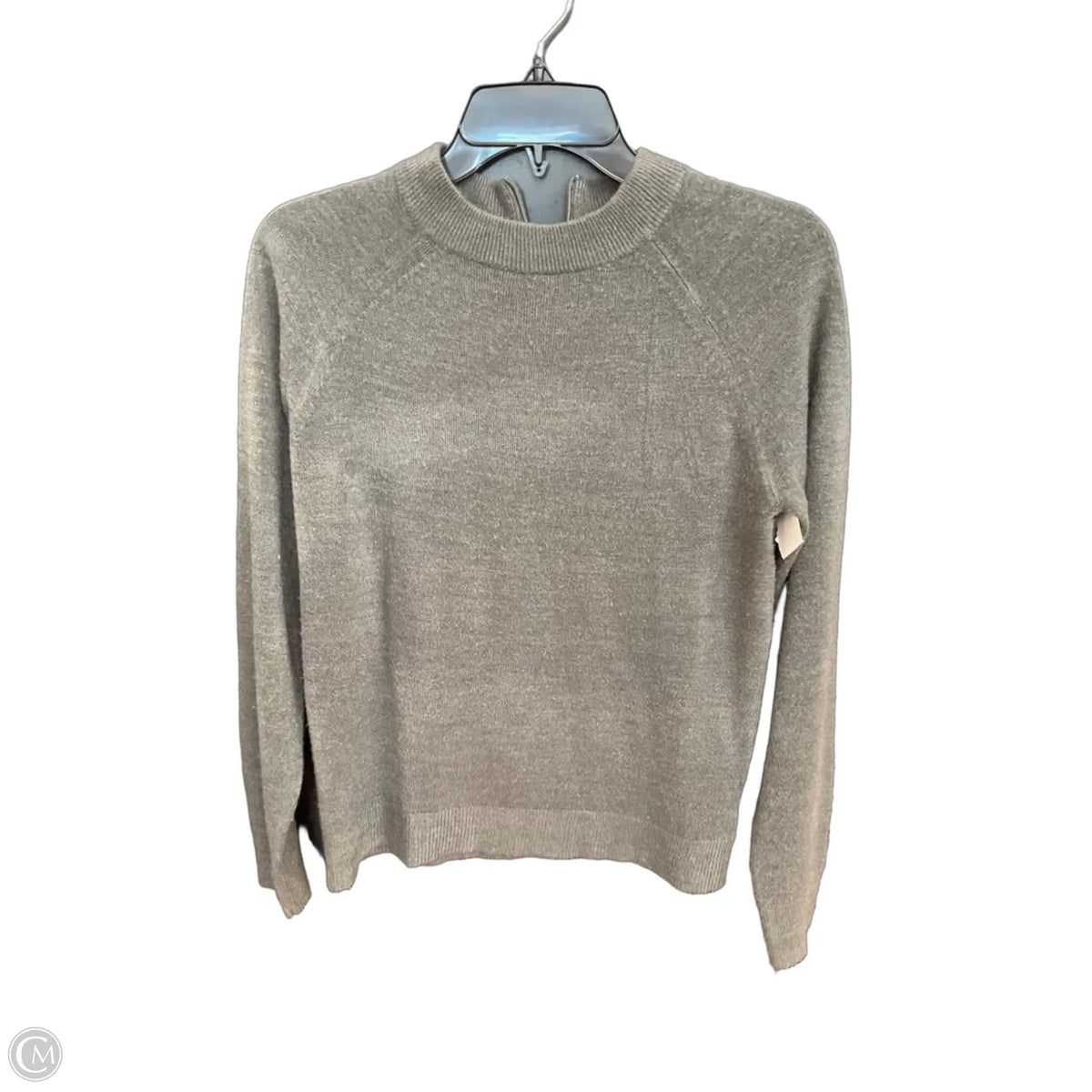 Sweater By Karen Scott In Grey, Size: S