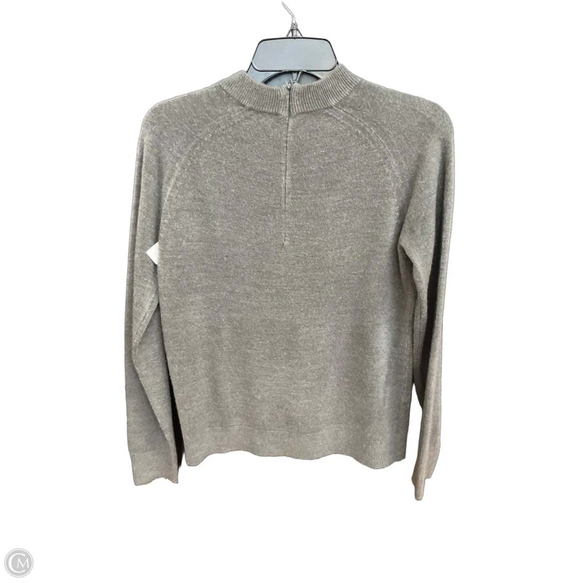 Sweater By Karen Scott In Grey, Size: S