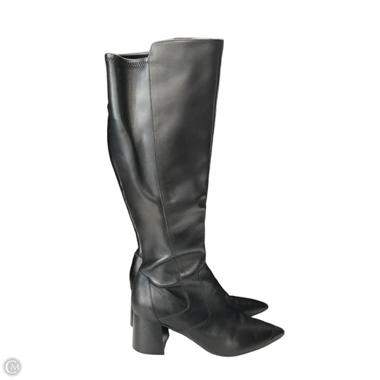 Boots Knee Heels By Marc Fisher In Black, Size: 7.5