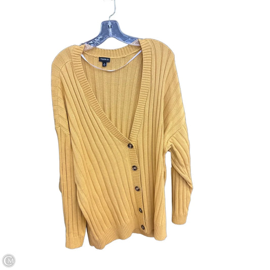 Cardigan By Torrid In Yellow, Size: 3x