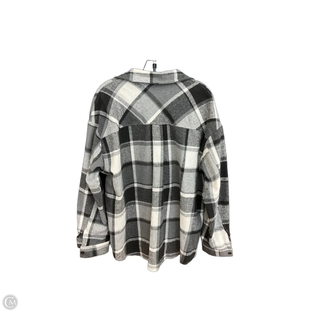 Jacket Shirt By Automet In Plaid Pattern, Size: Xl