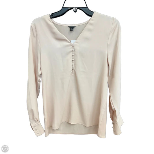 Top Long Sleeve By Ann Taylor In Pink, Size: Xs