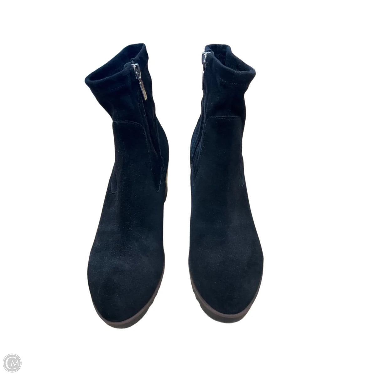 Boots Ankle Heels By Blondo In Black, Size: 7.5