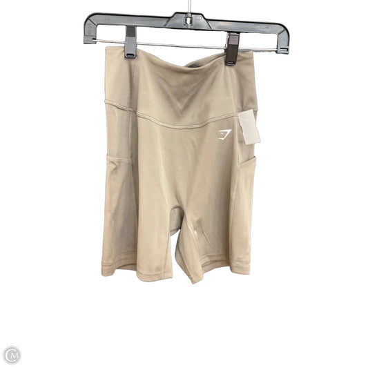 Athletic Shorts By Gym Shark In Brown, Size: S