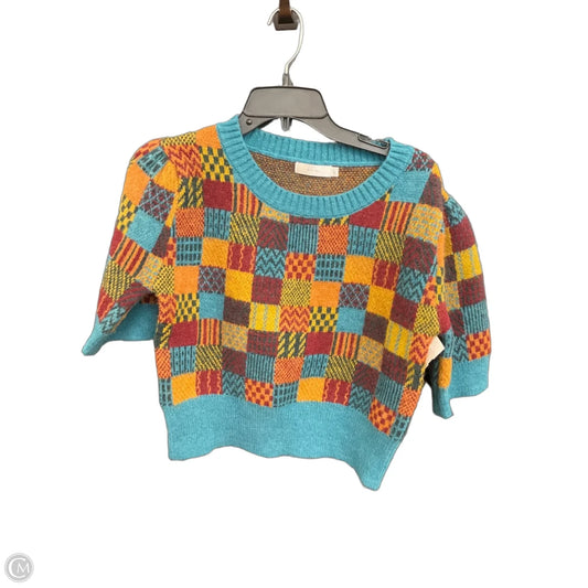 Sweater Short Sleeve By Cmc In Multi-colored, Size: L