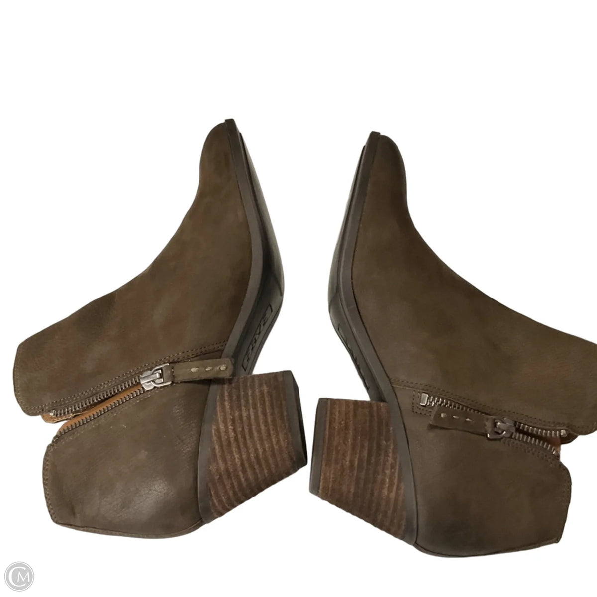 Boots Designer By Frye In Brown, Size: 8