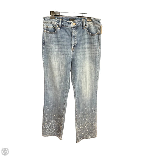 Jeans Boot Cut By Talbots In Blue Denim, Size: 10