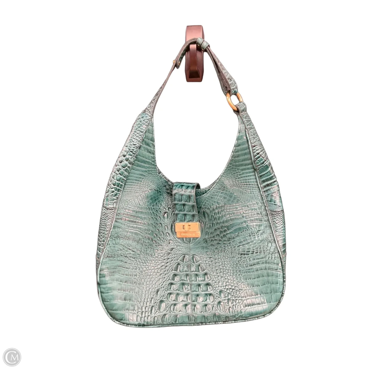 Handbag Designer By Brahmin, Size: Large