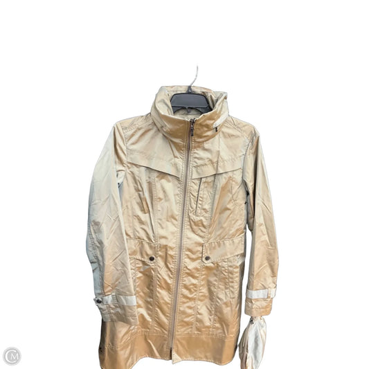 Jacket Windbreaker By Cole-haan In Green, Size: S