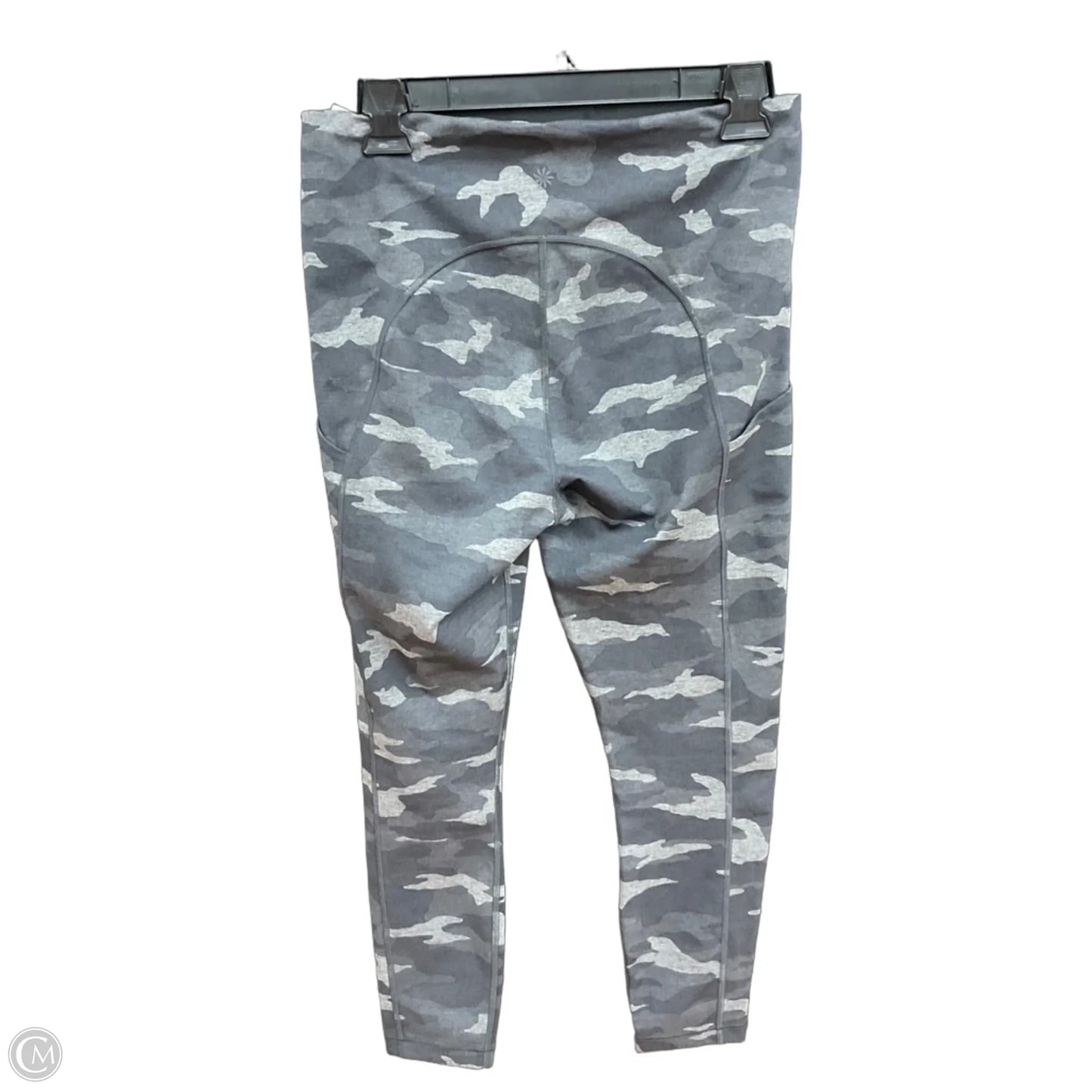 Athletic Leggings By Athleta In Camouflage Print, Size: M