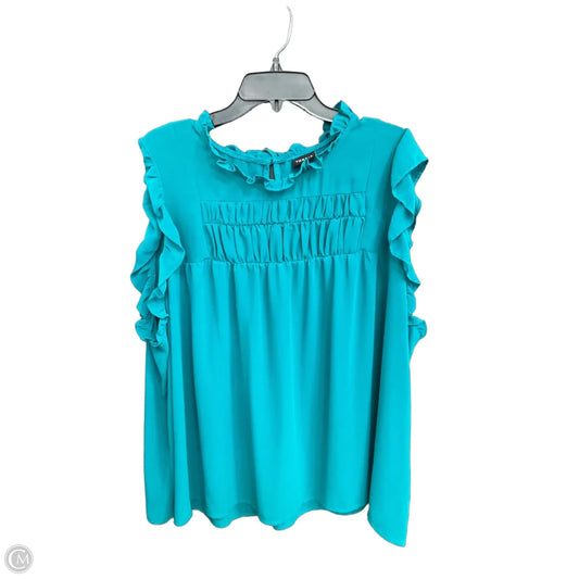 Top Short Sleeve By Torrid In Teal, Size: 3x