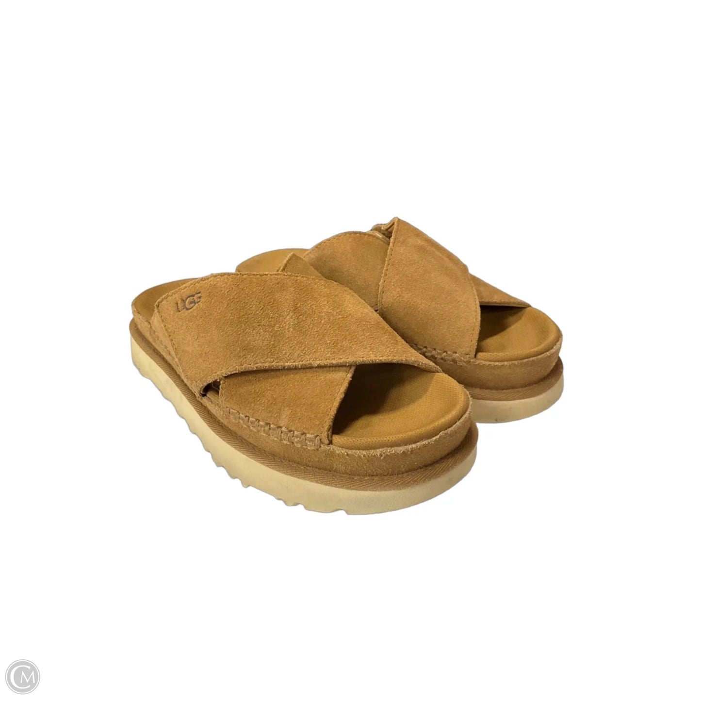 Shoes Designer By Ugg In Brown, Size: 6