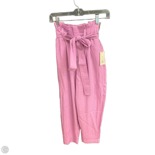 Pants Linen By A New Day In Purple, Size: 2