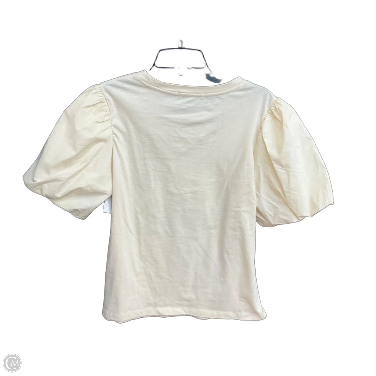 Top Short Sleeve By Sanctuary In Cream, Size: S