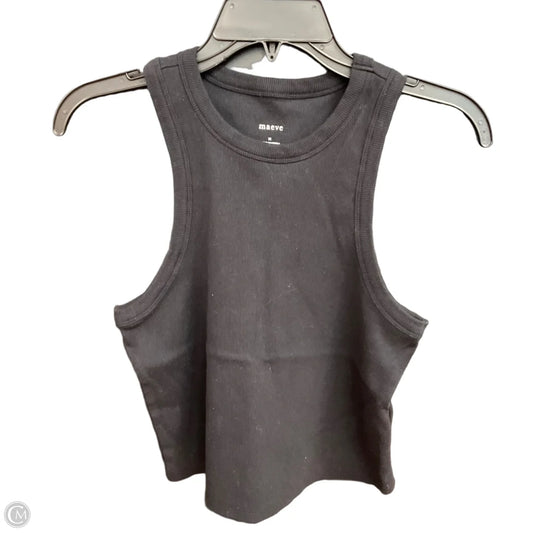 Top Sleeveless By Maeve In Black, Size: M