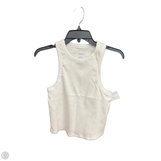 Top Sleeveless By Maeve In White, Size: M