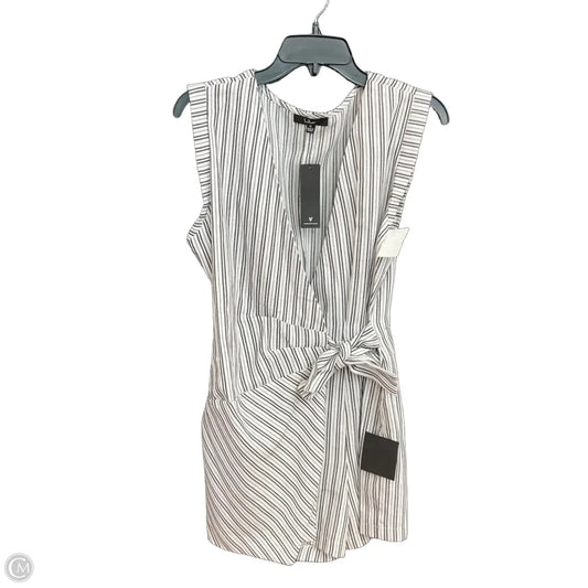 Romper By Lulus In Striped Pattern, Size: M