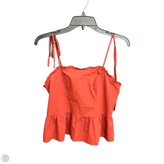 Top Sleeveless By Express In Red, Size: S