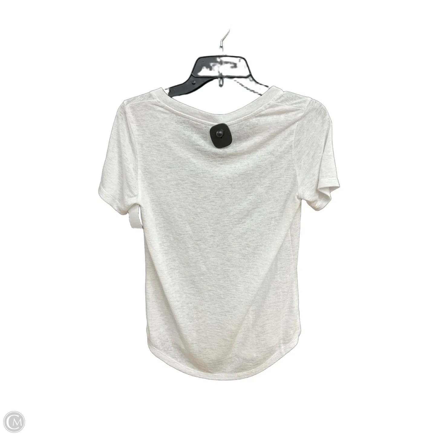 Top Short Sleeve By Athleta In White, Size: Xs