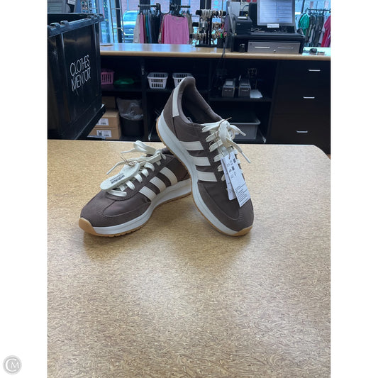 Shoes Sneakers By Adidas In Brown, Size: 8